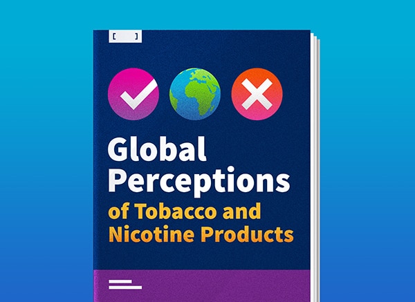 Global Perceptions of Tobacco and Nicotine Products Report Cover