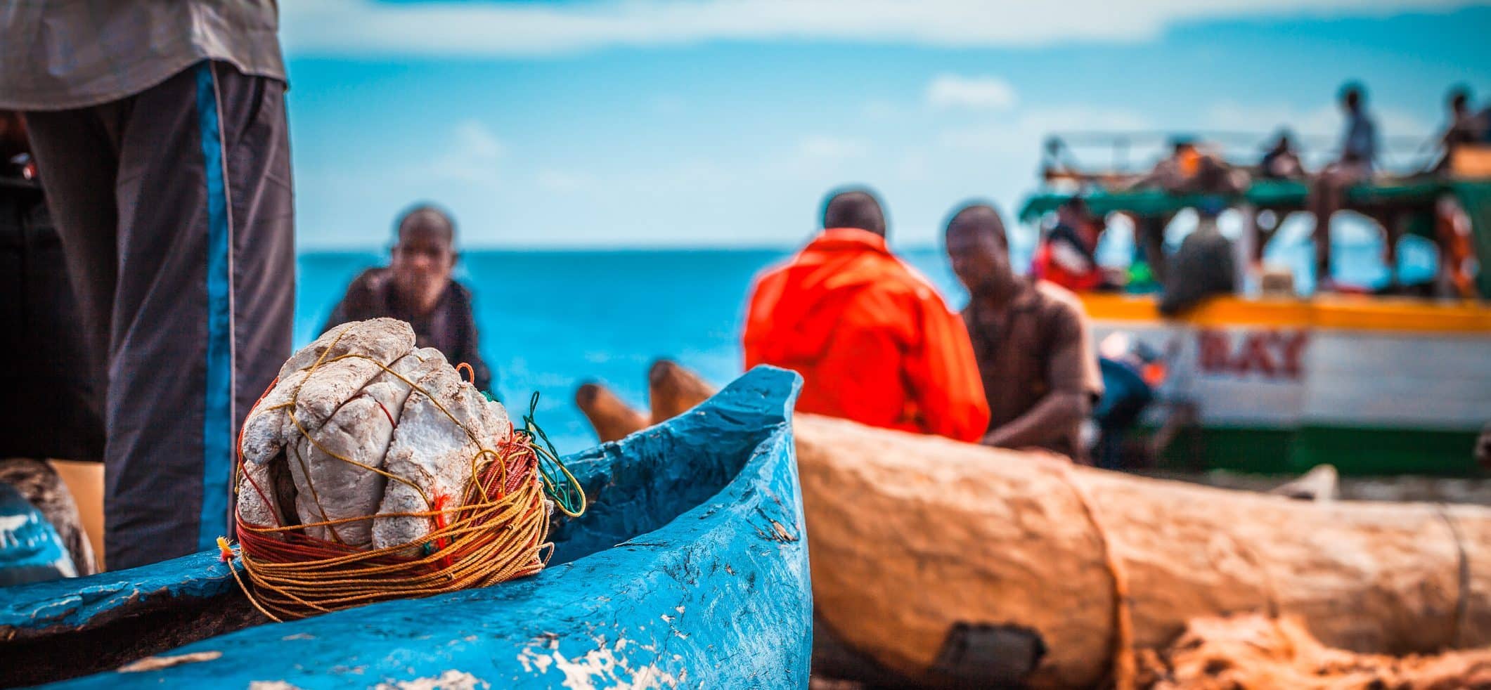 Fishermans in Malawi, at the lake