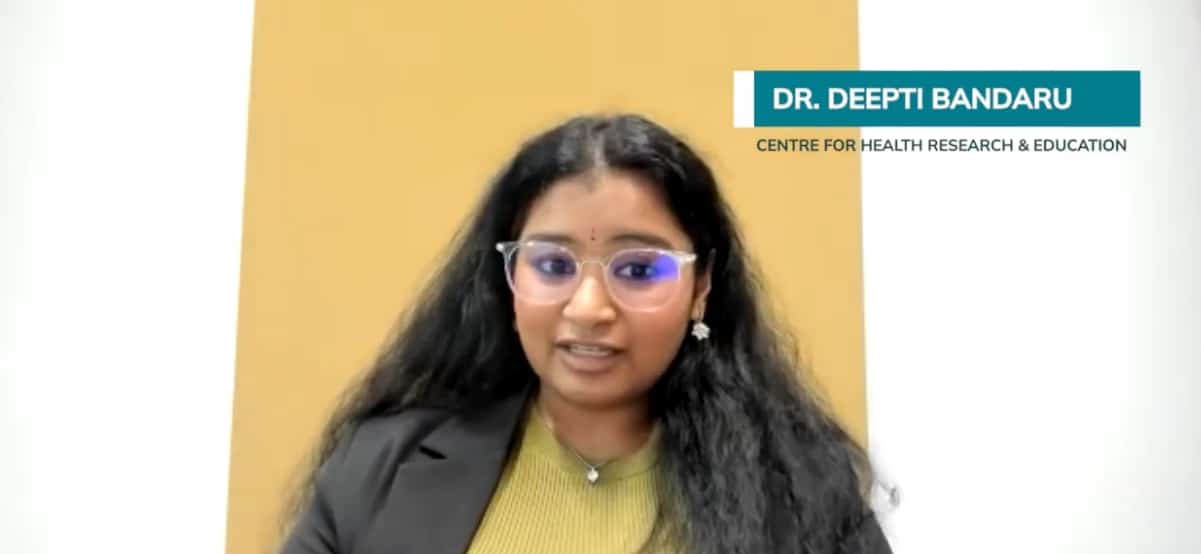 Dr. Deepti Bandaru from the Centre for Health Research and Education (CHRE) discusses their work in mental health hospitals supported by Global Action to End Smoking. CHRE works with guidance from the UK’s national health authorities regarding the range of smoking cessation solutions available for adults.