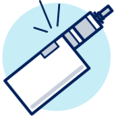 Vaping device icon